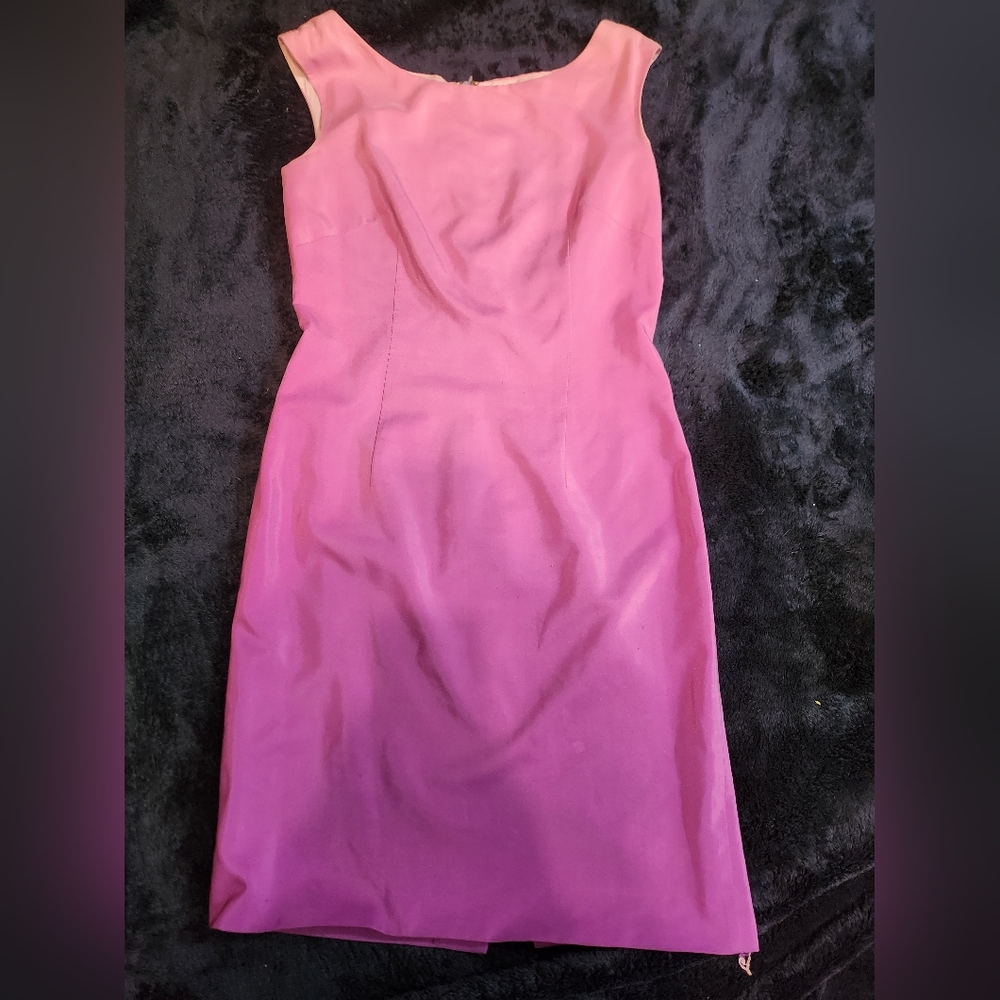 Vintage Georgiou Studio sz 8 pink purple ombre